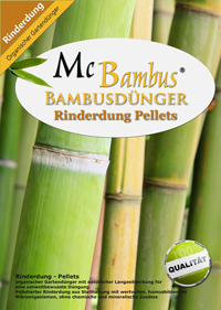 Bambus-Bonn Rinderdung Pellets